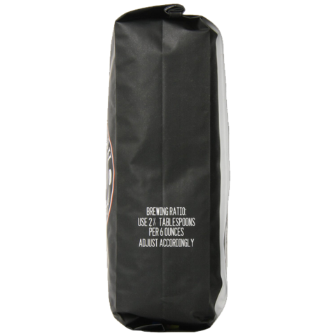 Death Wish Coffee The World's Strongest Coffee Fair Trade Organic Whole Bean 16 Ounce Bag