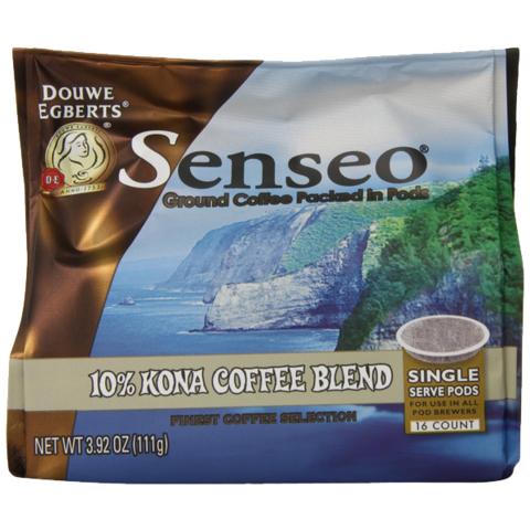 Senseo Coffee Pods Kona Blend 16 Count (Pack of 4)